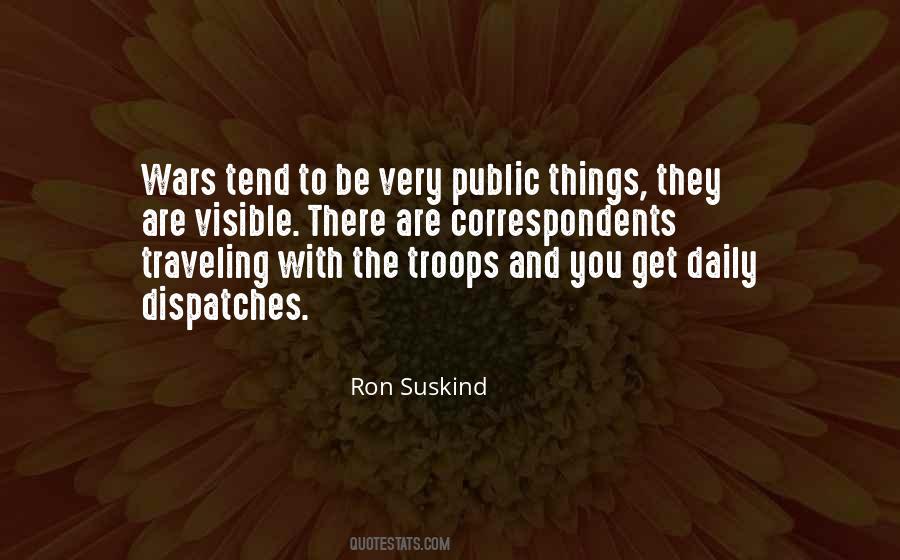 Ron Suskind Quotes #630179