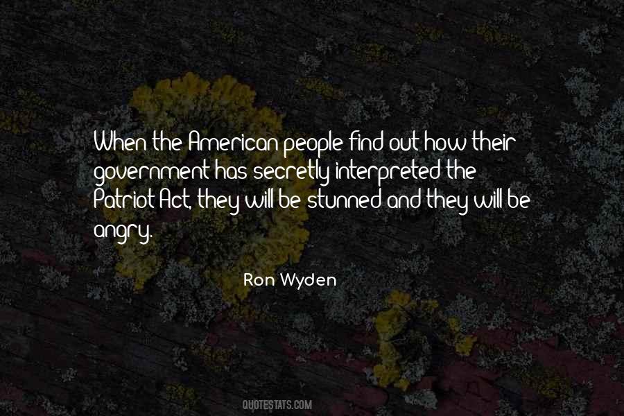 Ron Wyden Quotes #1480078