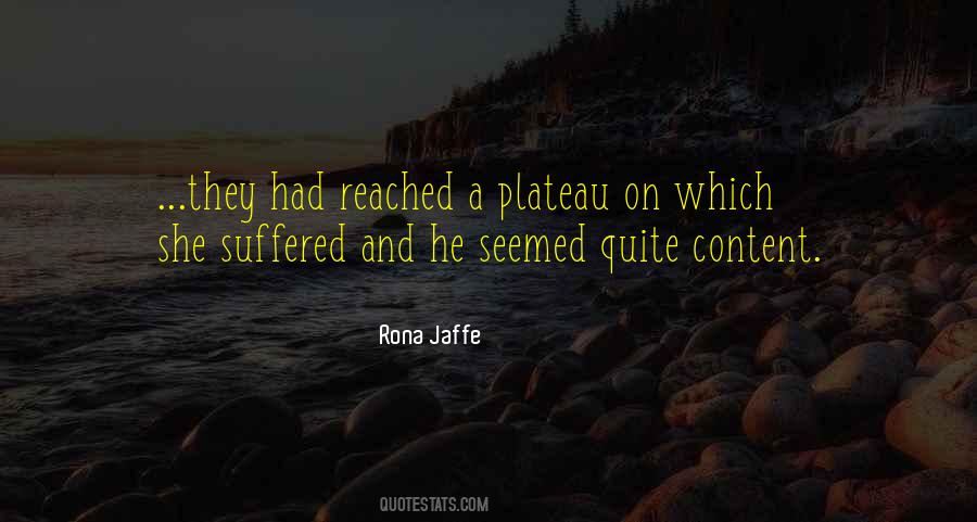 Rona Jaffe Quotes #1274982