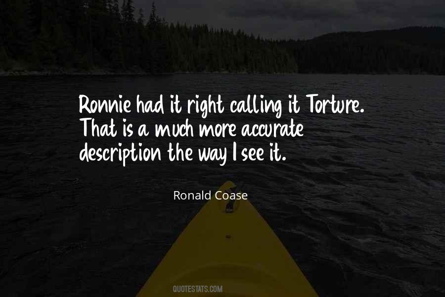 Ronald Coase Quotes #1592402