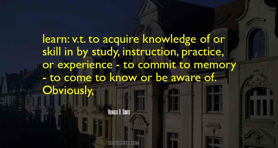 Ronald D. Davis Quotes #508216 Ronald D. Davis Quotes #508216
