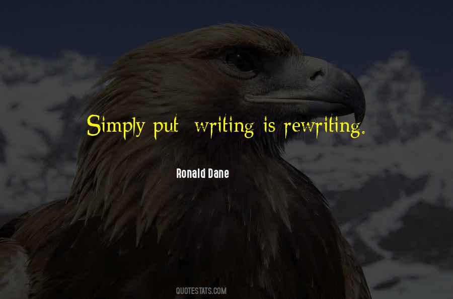 Ronald Dane Quotes #1813856 Ronald Dane Quotes #1813856
