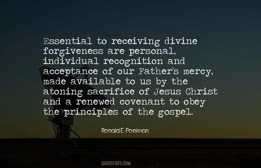 Ronald E. Poelman Quotes #1855515
