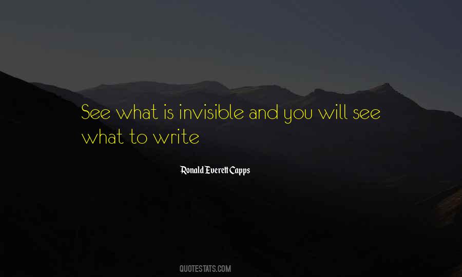Ronald Everett Capps Quotes #321920