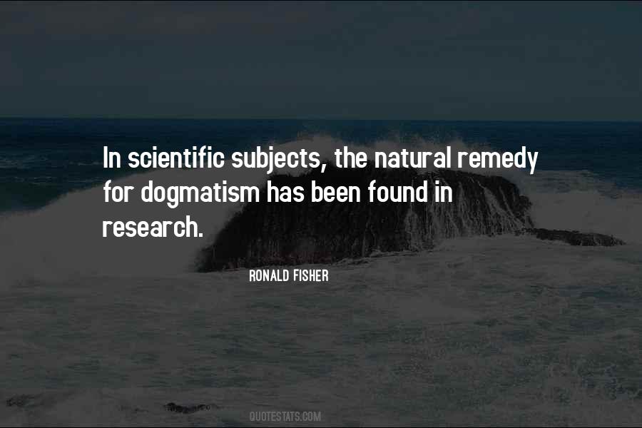 Ronald Fisher Quotes #111199