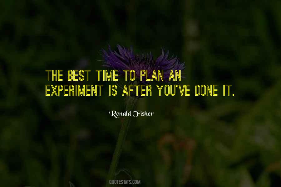 Ronald Fisher Quotes #1795780
