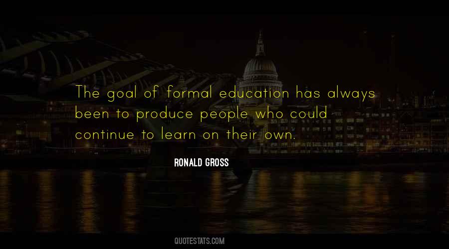 Ronald Gross Quotes #629915