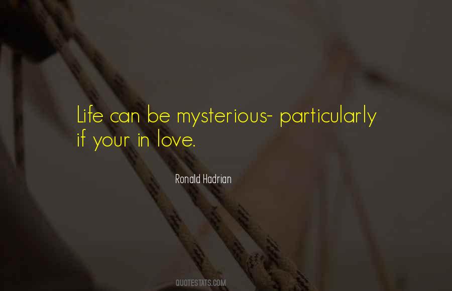 Ronald Hadrian Quotes #234589 Ronald Hadrian Quotes #234589