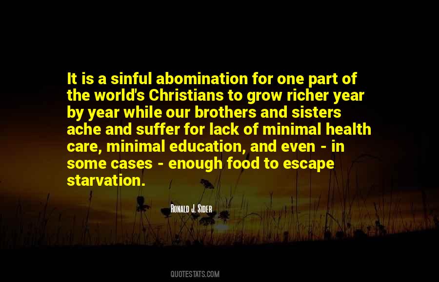 Ronald J. Sider Quotes #1237652