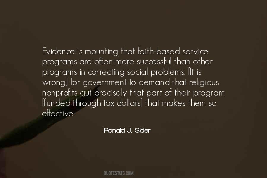 Ronald J. Sider Quotes #160537