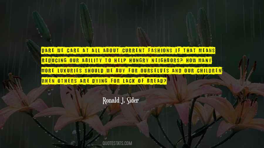 Ronald J. Sider Quotes #663824