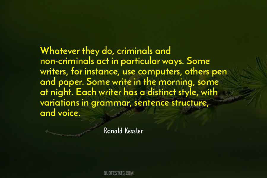 Ronald Kessler Quotes #1133641