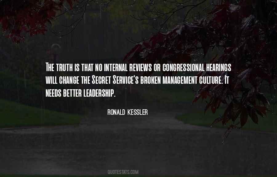 Ronald Kessler Quotes #1383702