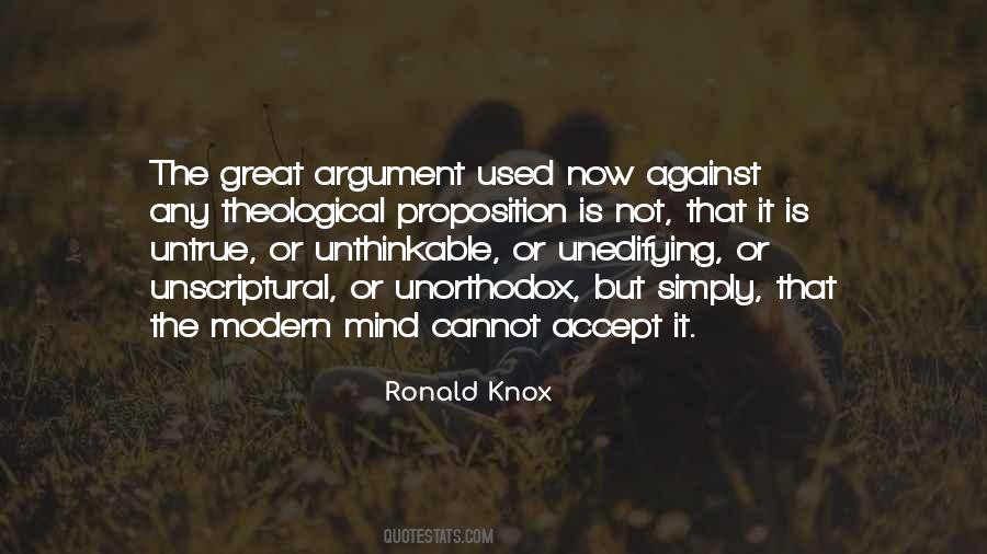 Ronald Knox Quotes #961487