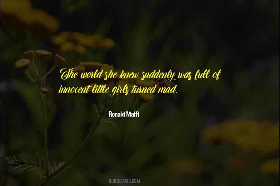 Ronald Malfi Quotes #1158446