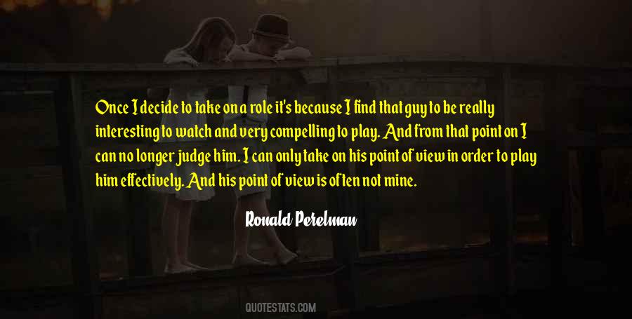 Ronald Perelman Quotes #1206534