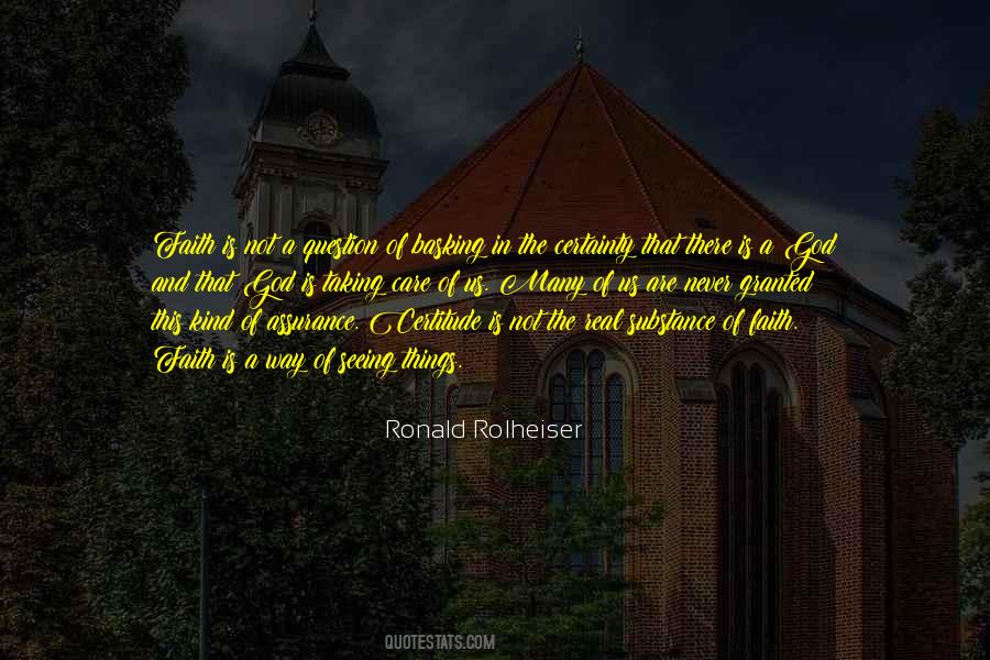 Ronald Rolheiser Quotes #1180856