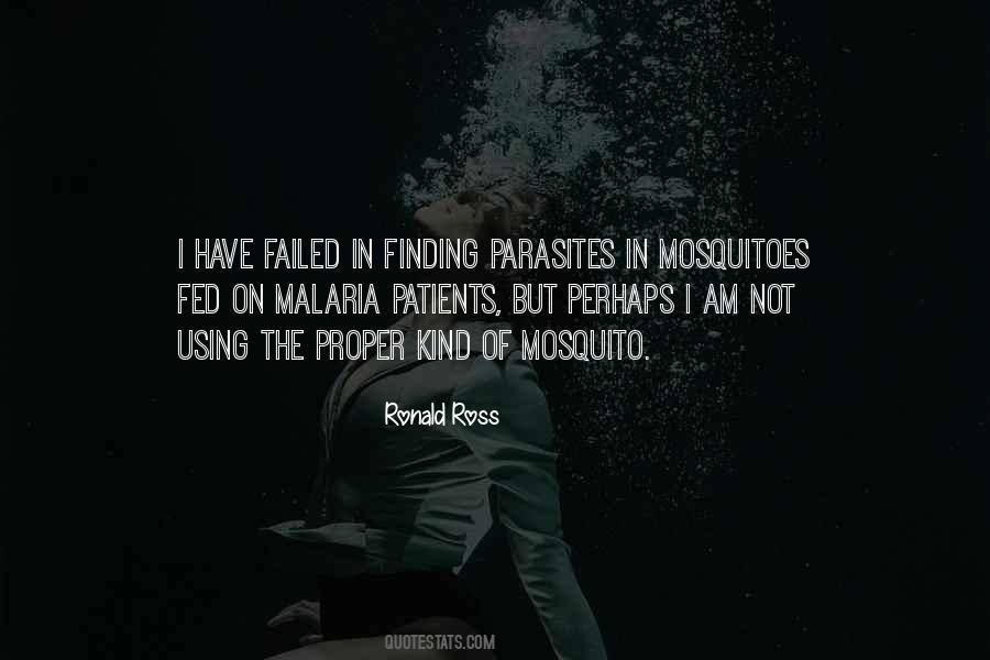 Ronald Ross Quotes #1693420