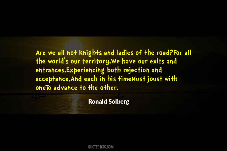 Ronald Solberg Quotes #1562848