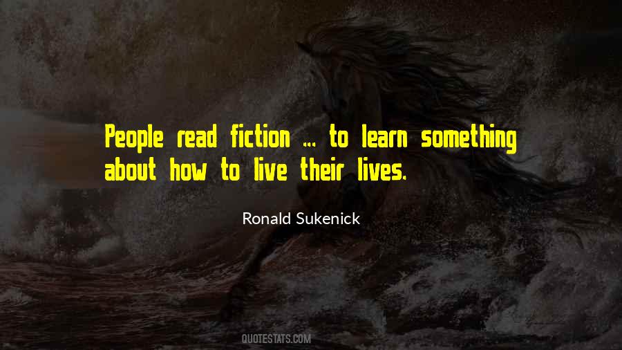 Ronald Sukenick Quotes #136467