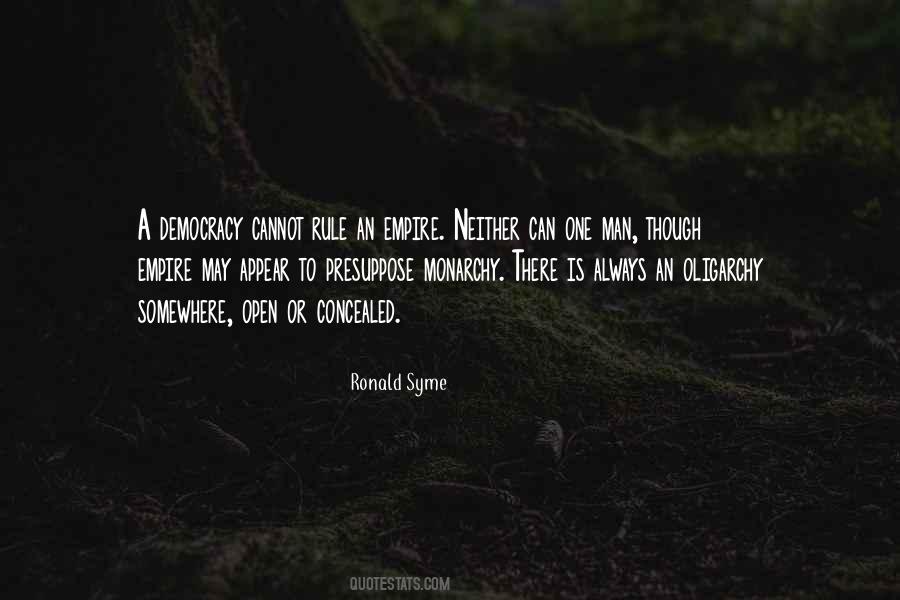 Ronald Syme Quotes #1076841