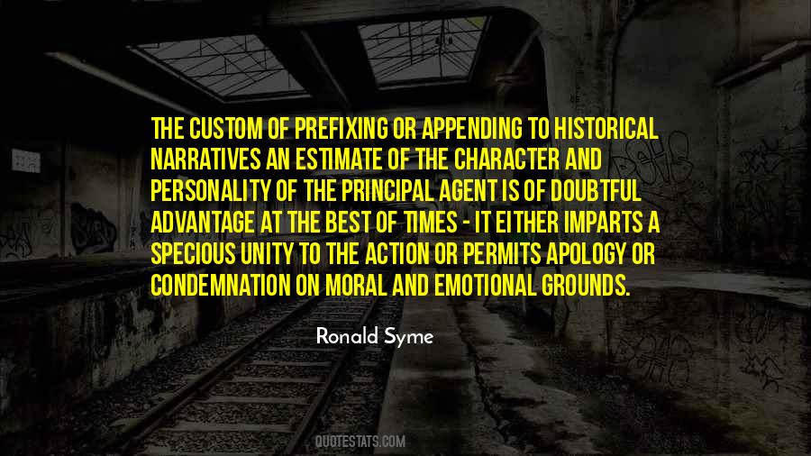 Ronald Syme Quotes #978098