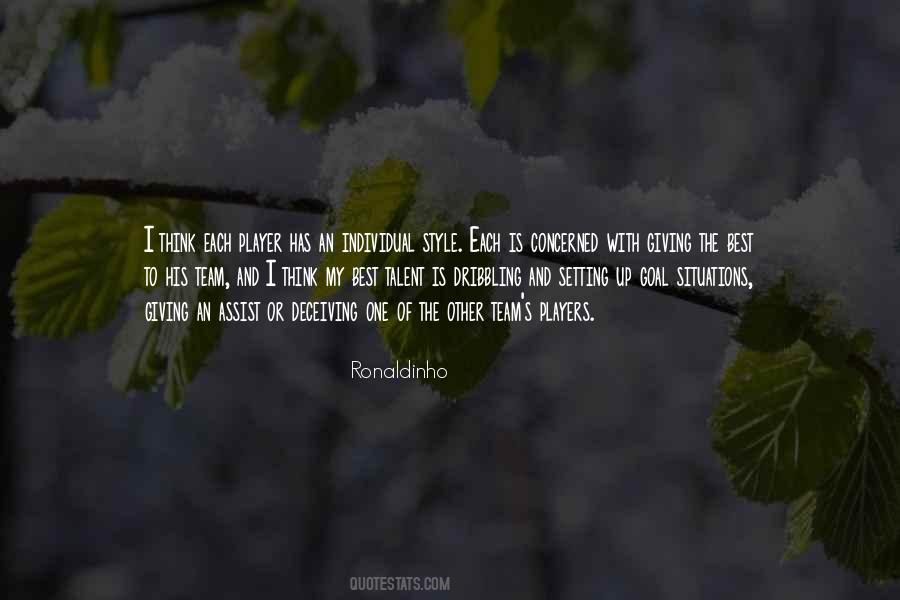 Ronaldinho Quotes #103548