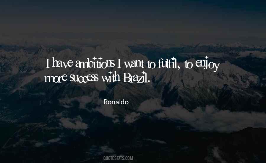 Ronaldo Quotes #244701