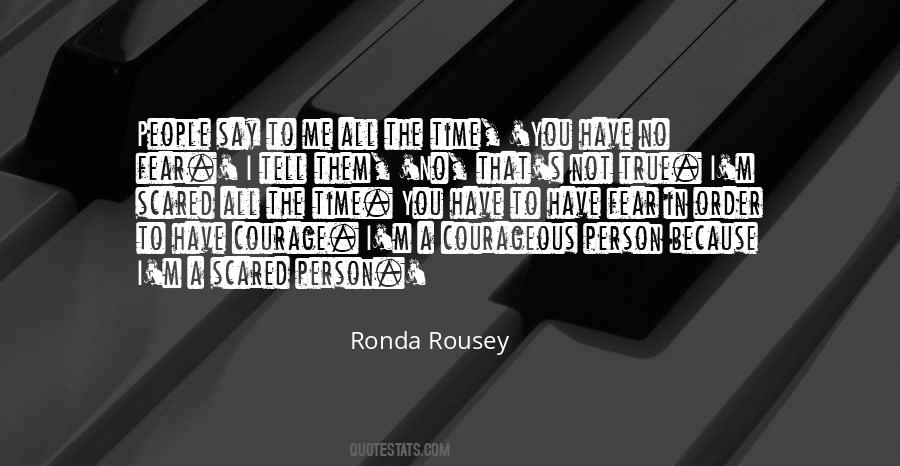 Ronda Rousey Quotes #1230285