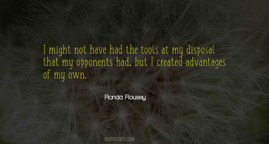 Ronda Rousey Quotes #1425054