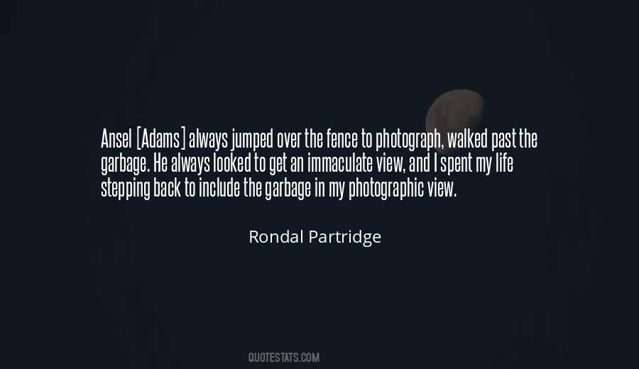 Rondal Partridge Quotes #612287