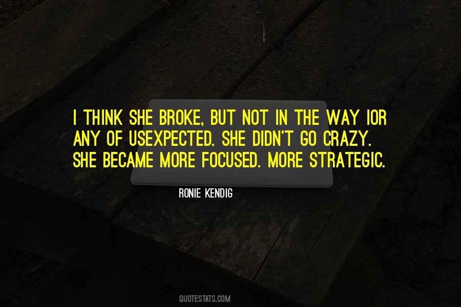 Ronie Kendig Quotes #12611
