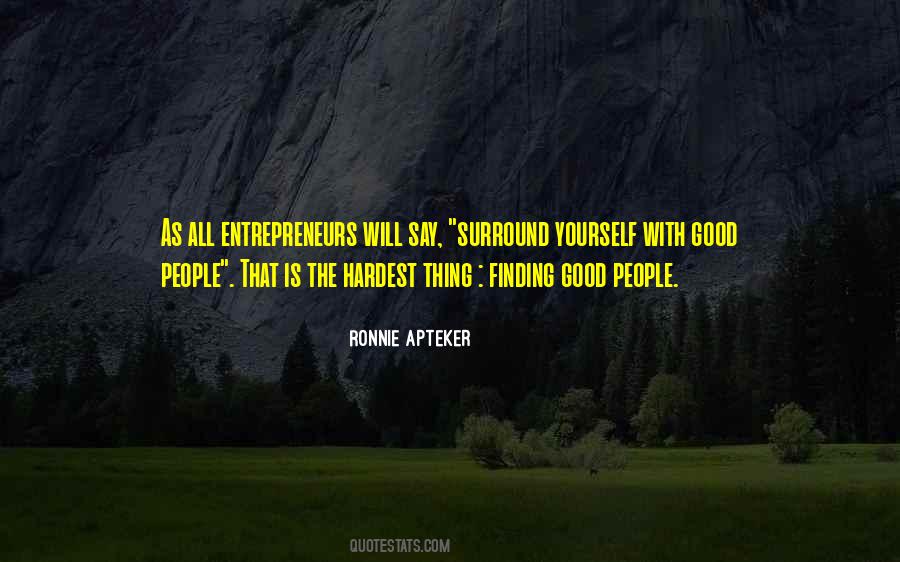 Ronnie Apteker Quotes #404884