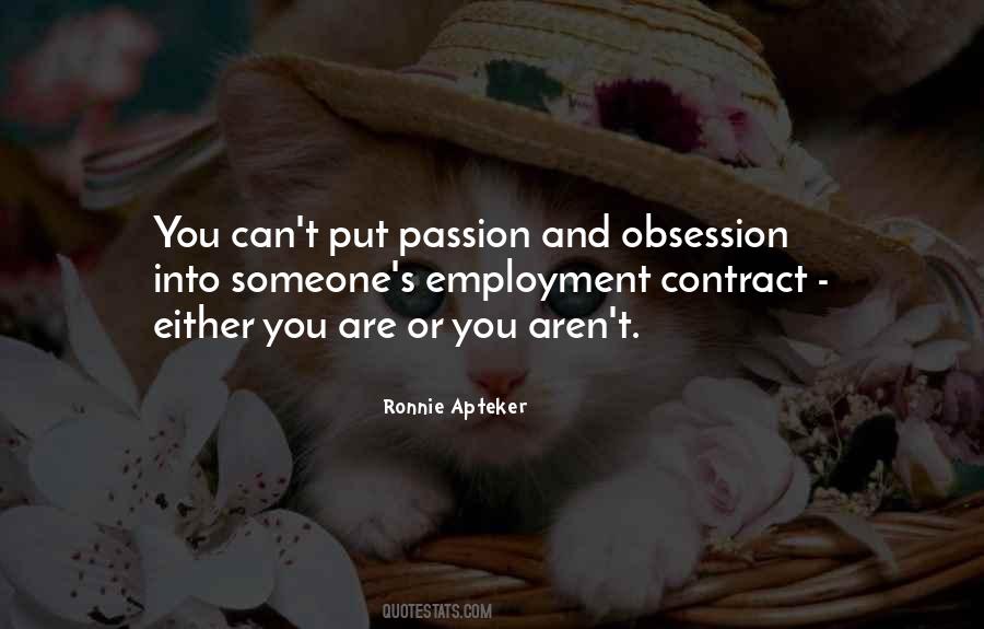 Ronnie Apteker Quotes #843701