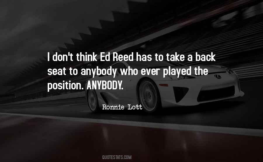 Ronnie Lott Quotes #1013413