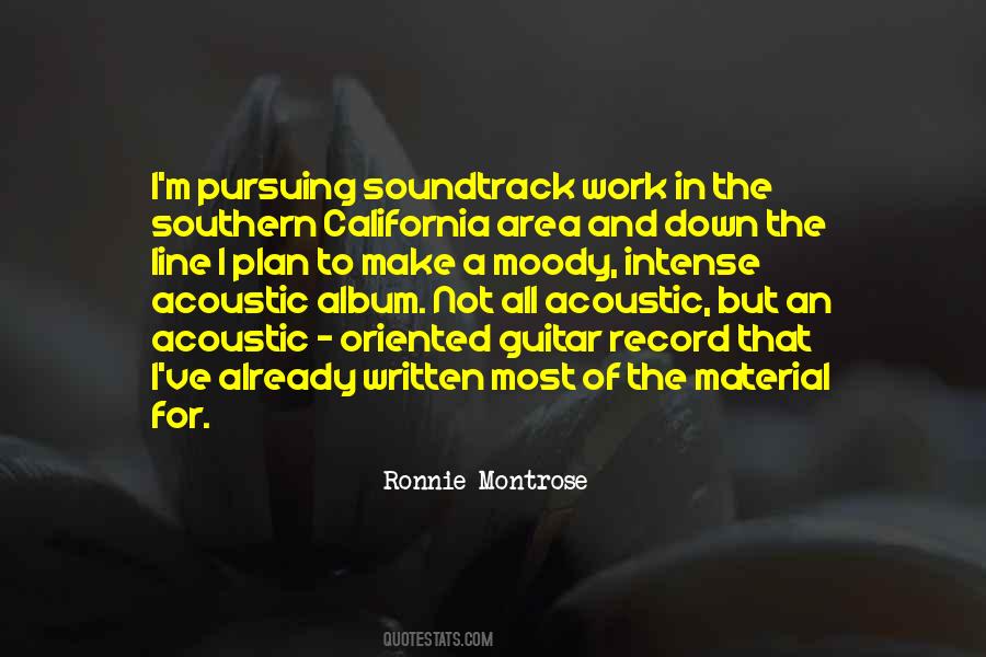 Ronnie Montrose Quotes #966495