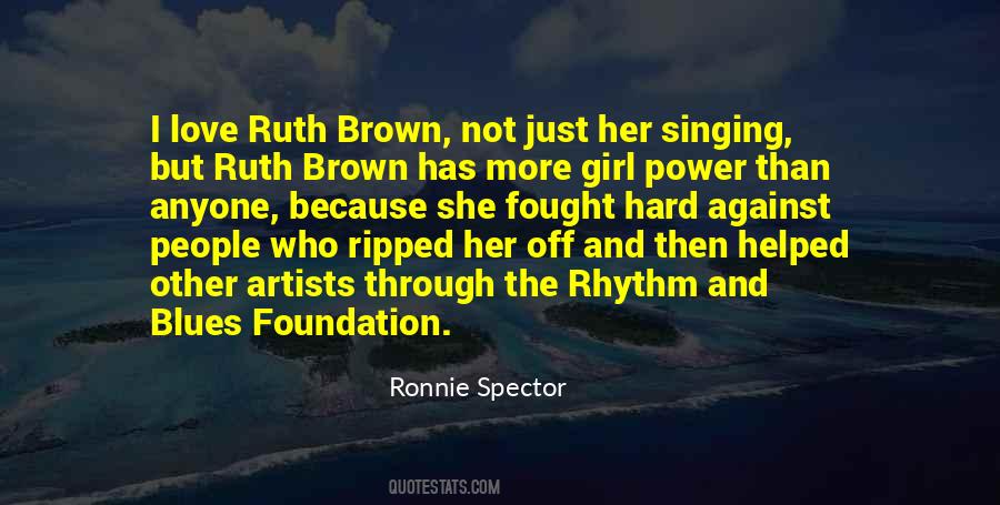 Ronnie Spector Quotes #299547