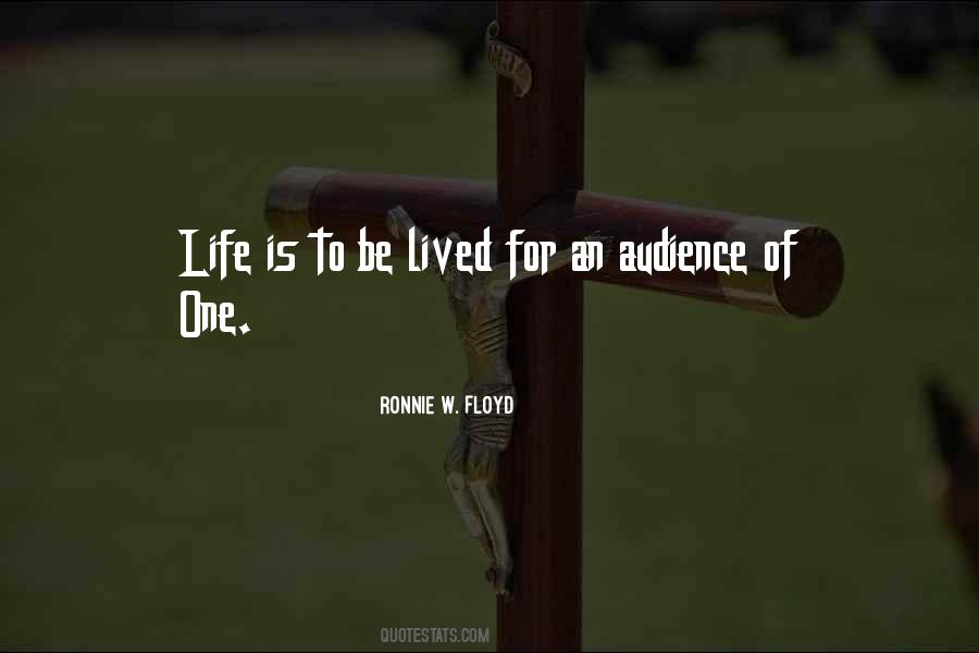Ronnie W. Floyd Quotes #143134