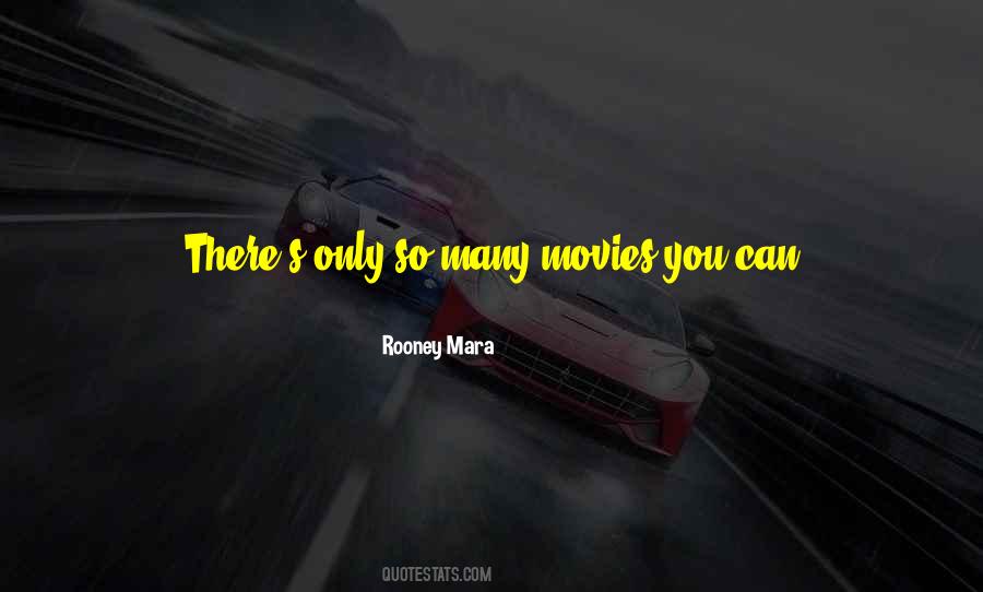 Rooney Mara Quotes #1319807