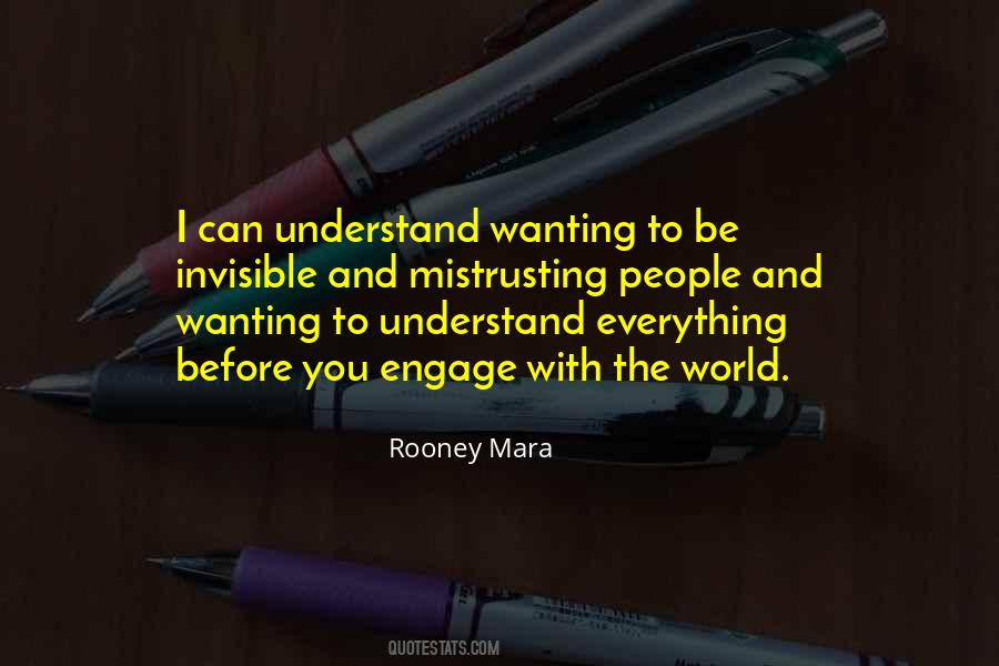 Rooney Mara Quotes #378079