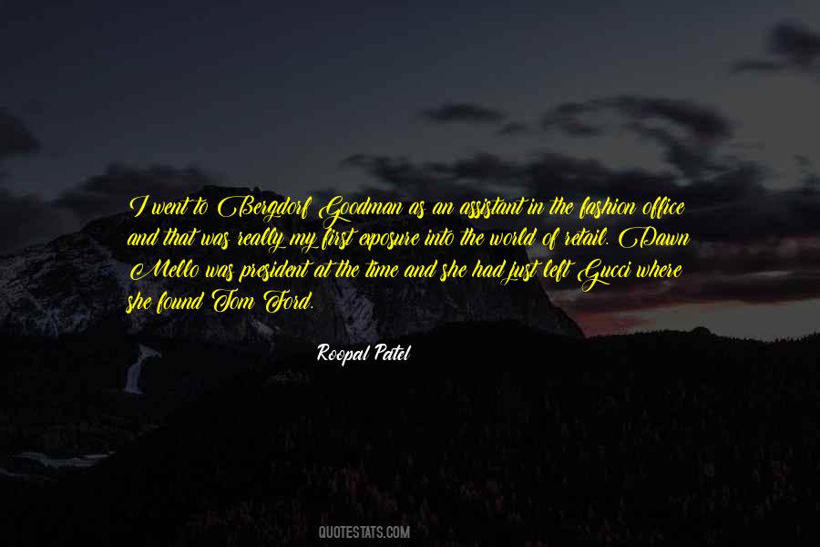 Roopal Patel Quotes #983481