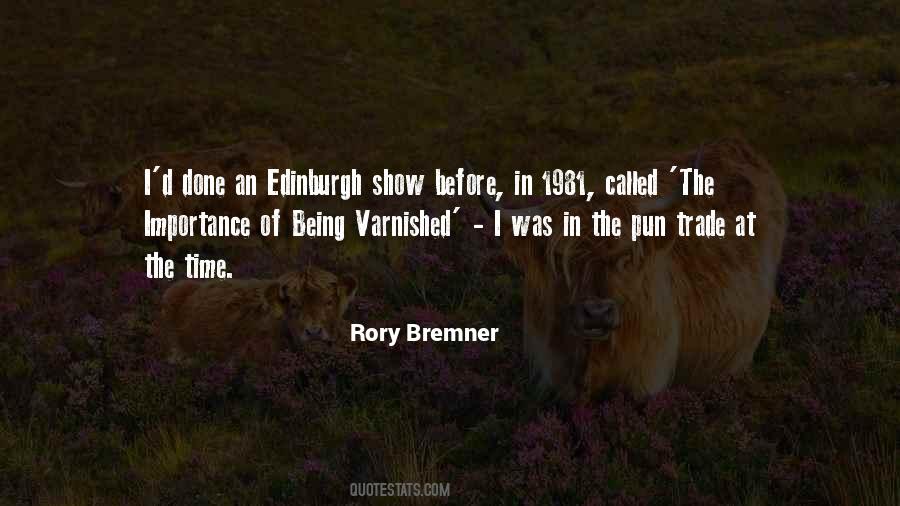 Rory Bremner Quotes #1232219