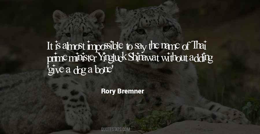 Rory Bremner Quotes #1690505