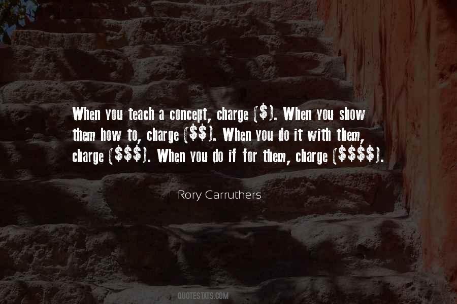 Rory Carruthers Quotes #1356445