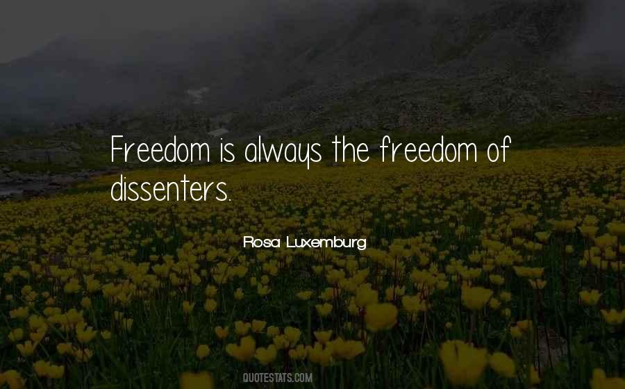 Rosa Luxemburg Quotes #1410290