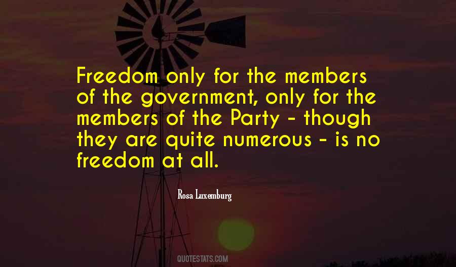 Rosa Luxemburg Quotes #1446329