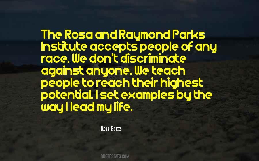 Rosa Parks Quotes #697883