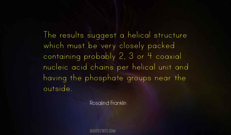 Rosalind Franklin Quotes #144804