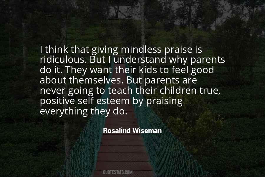 Rosalind Wiseman Quotes #1161564