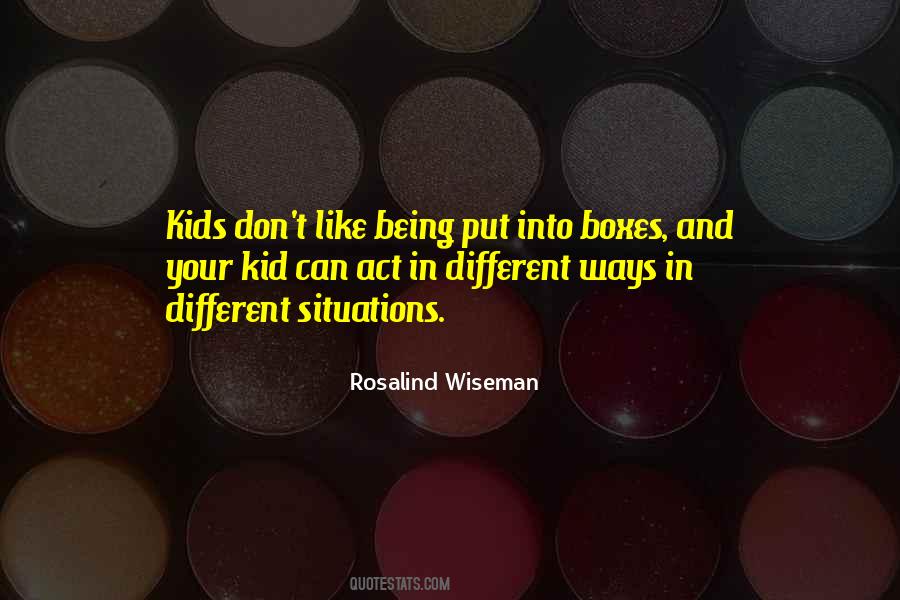 Rosalind Wiseman Quotes #740465